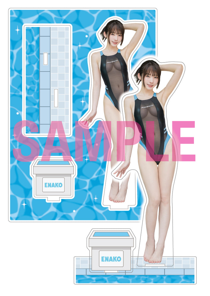 えなこ　えなこみゅ　アクリルスタンド　アクスタ　白水着　黒水着　セット　コミケ 黒水着アクリルスタンド – えなこみゅ